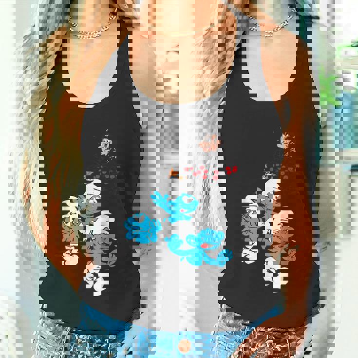 スマーフグループ スマーフ ガーガメル 魅惑のブルーフレンズのファン タンクトップ