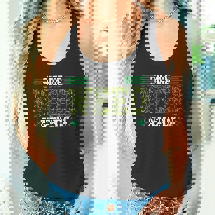 スモークウィード エブリデイ マリファナギフト 大麻スタイル タンクトップ