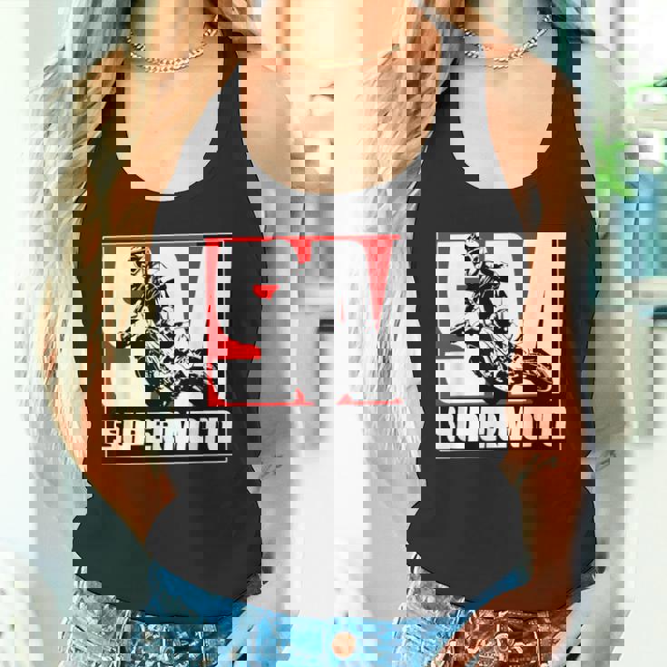 スーパーモトスーパーモタードエンデューロモトクロス タンクトップ