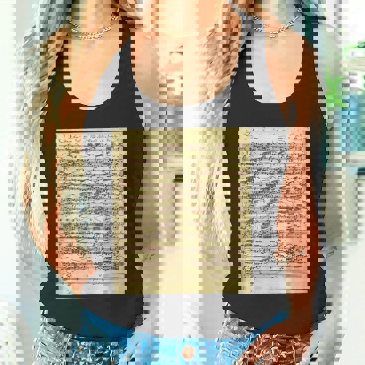 セバスティアン・バッハ ソナタ 楽譜 古典作曲家クラス タンクトップ