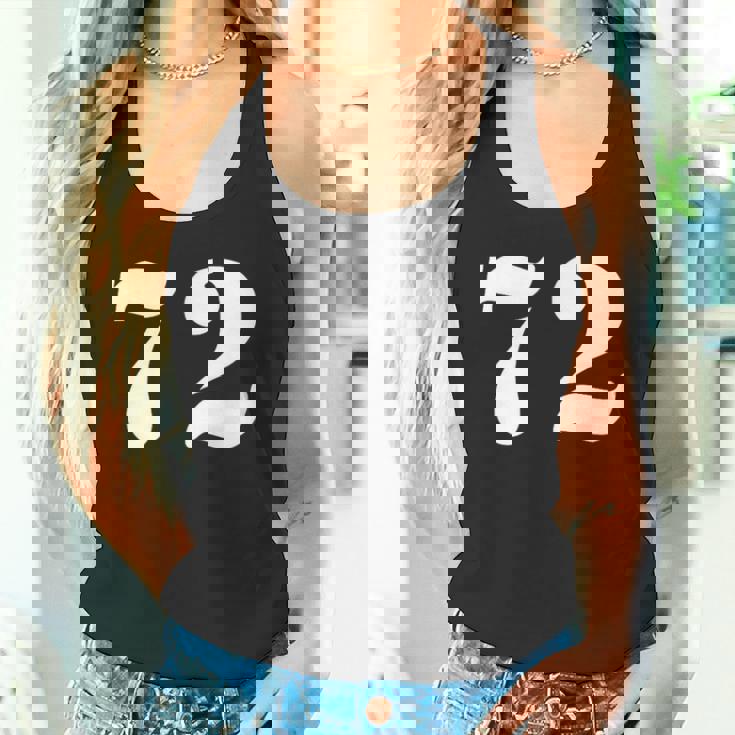 セブンティツー ナンバー 72 ナンバー タンクトップ