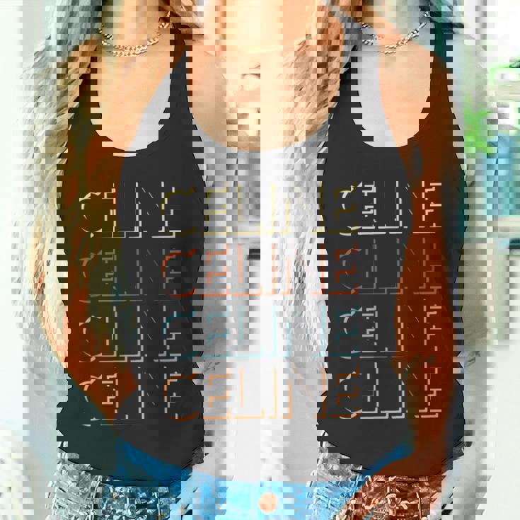 セリーヌ ファーストネーム My オーダーメイド 名前 タンクトップ