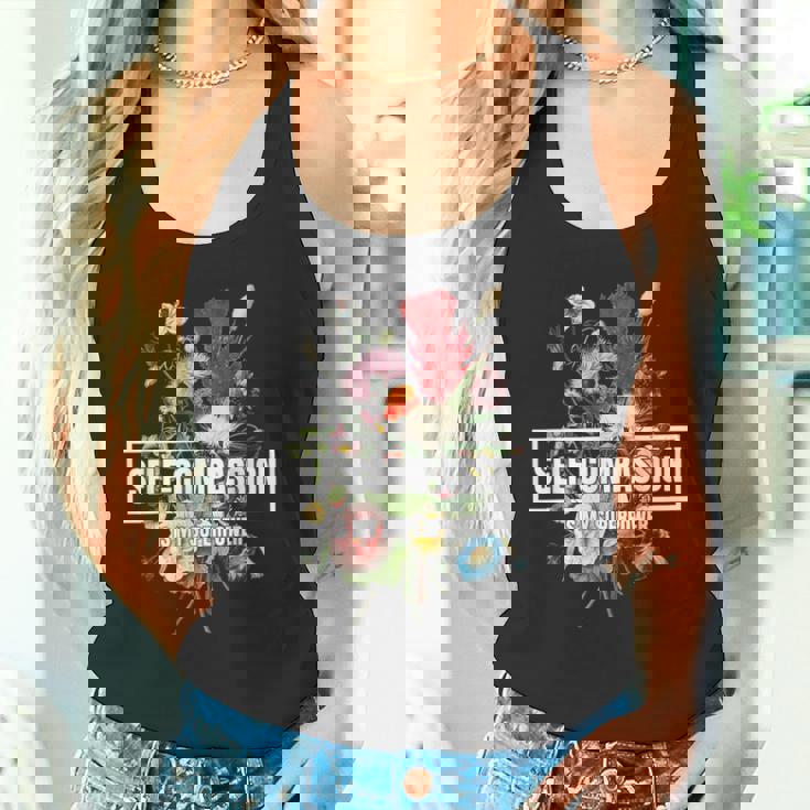 セルフコンパッションは私の超能力ですハイヤーセルフケア心理学 タンクトップ