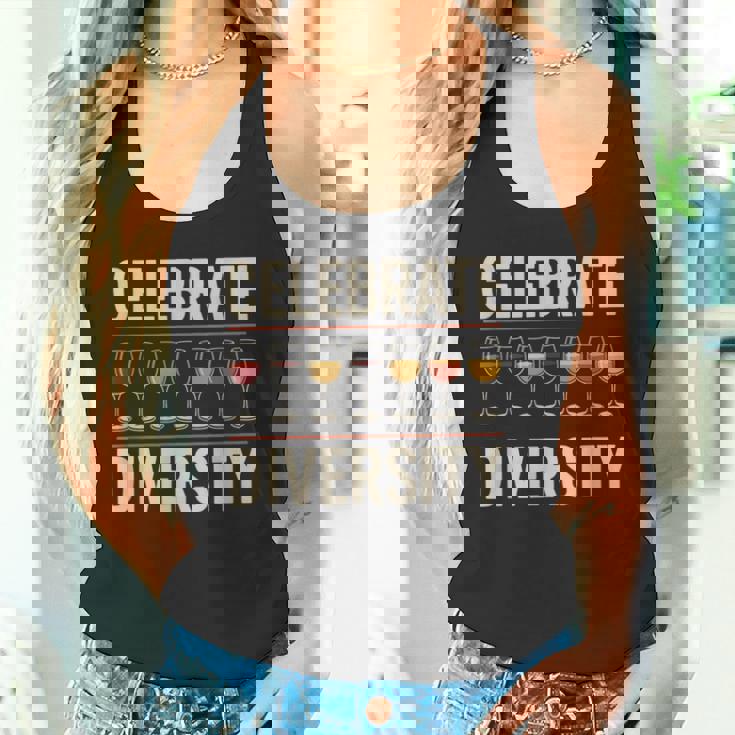 セレブレート・ダイバーシティ・ソムリエ タンクトップ