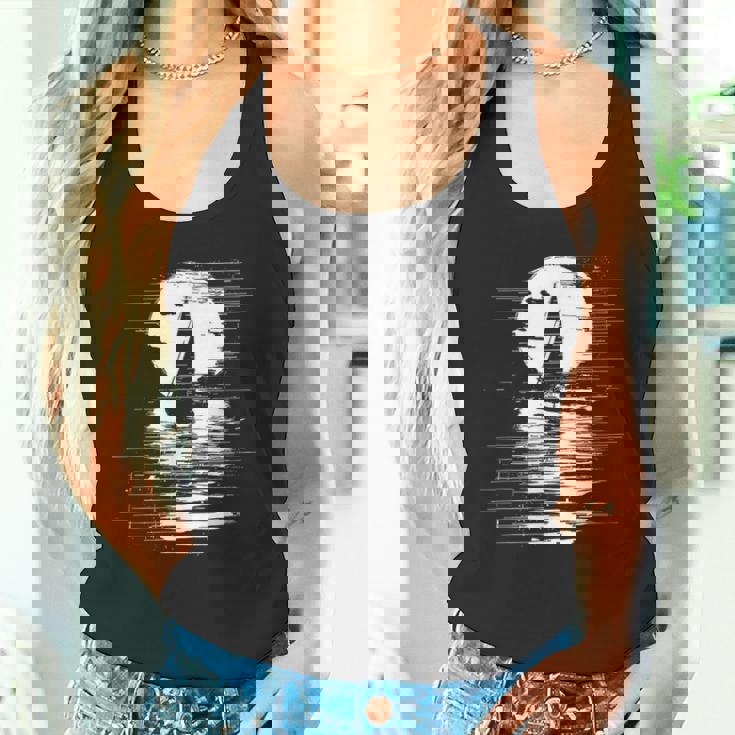 セーリングスケッチ キャプテンヨット タンクトップ