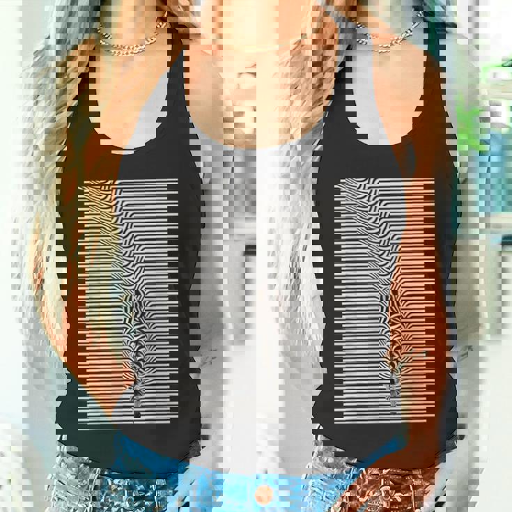 ゼブラ 錯視 メンズ レディース キッズ タンクトップ