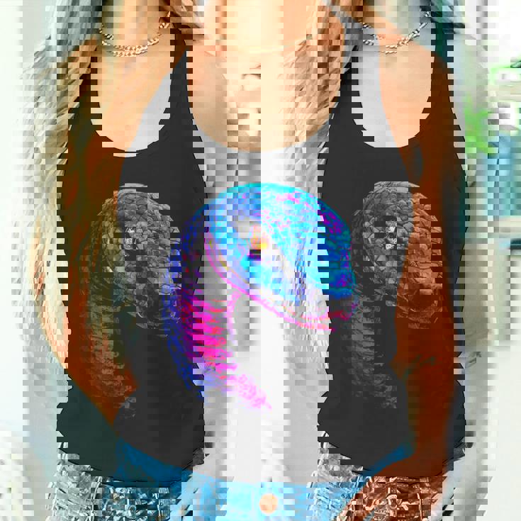 タイパン 動物 モチーフ イラスト タイパン タンクトップ