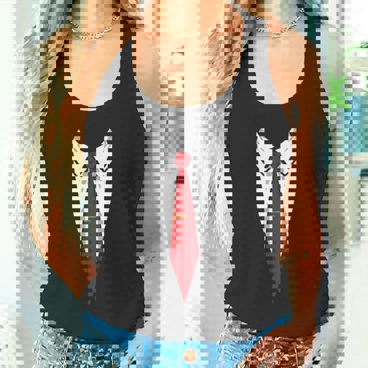 タキシード メンズ レディース キッズ プリント スーツ & ネクタイ おもしろコスチューム タンクトップ