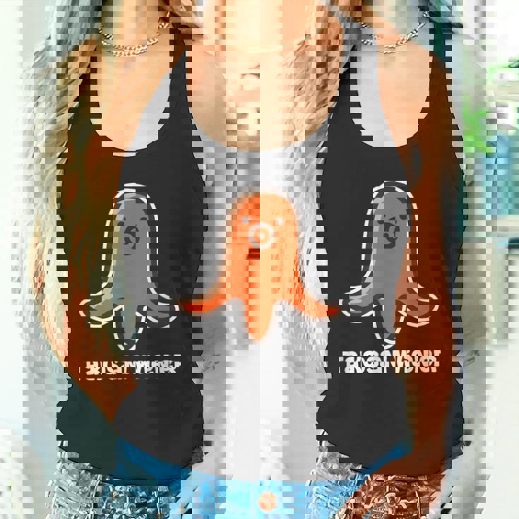 タコさんウインナー たこさん ウインナー Takosan Wiener 食べ物 イラスト かわいい おもしろ タンクトップ