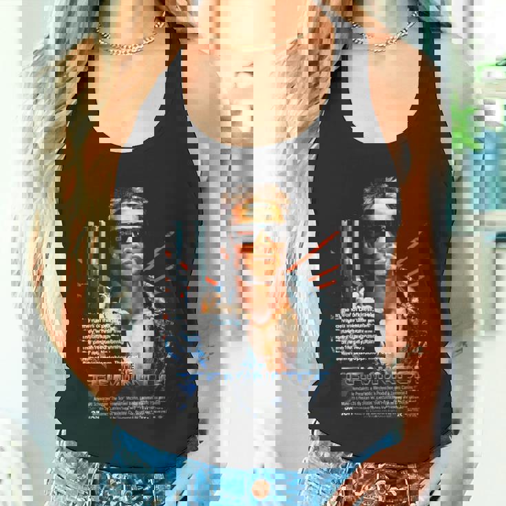 ターミネーター ポスター 映画 レトロf タイムトラベラー ゲーマー タンクトップ