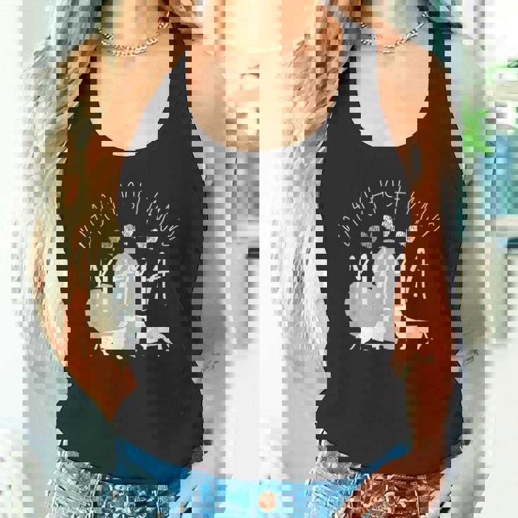 ダックスフンド 母の日 ウィニー ママ 犬好き タンクトップ