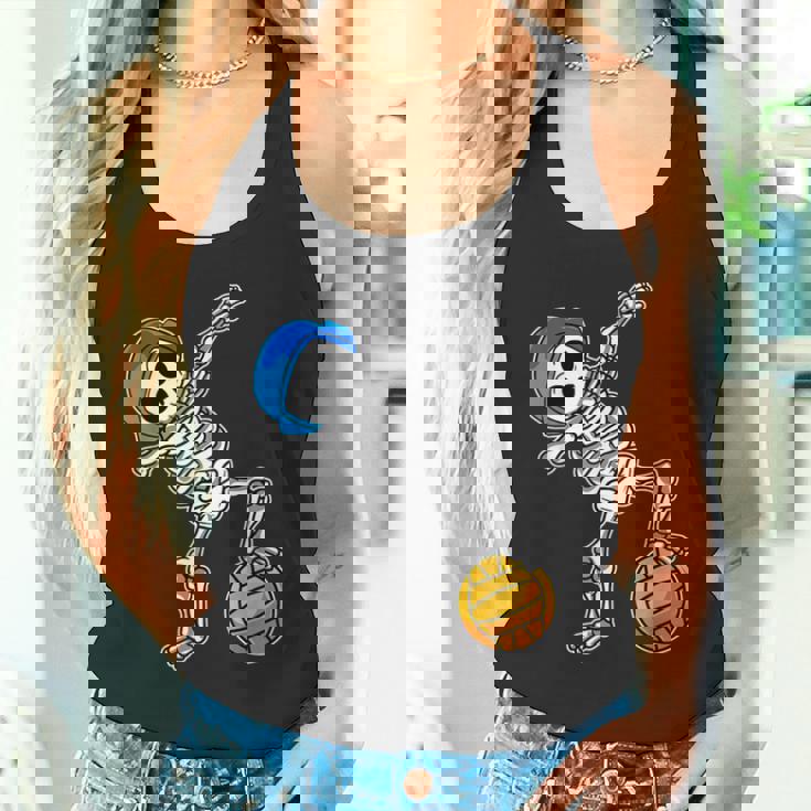 ダビング 水球 スケルトン ハロウィン 骨 ダブダンス タンクトップ