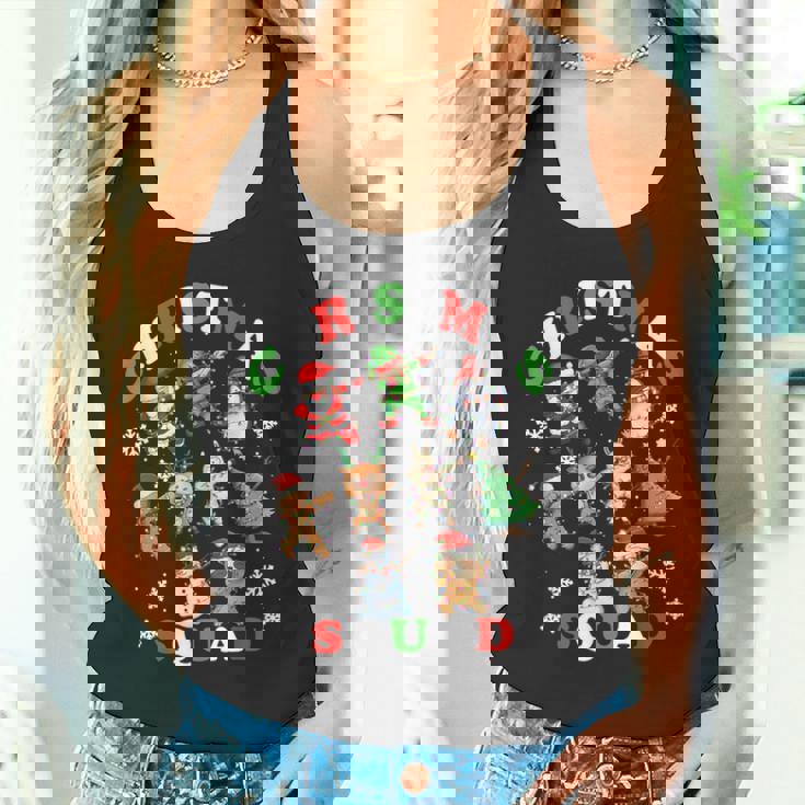 ダビングクリスマスブリークリスマスセーターサンタダブスクワッドキッズボーイ タンクトップ