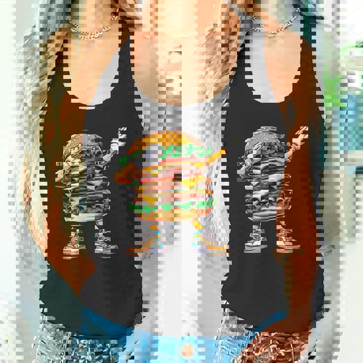 ダビングバーガー ファーストフード ナショナルハンバーガー ダブ愛好家 タンクトップ