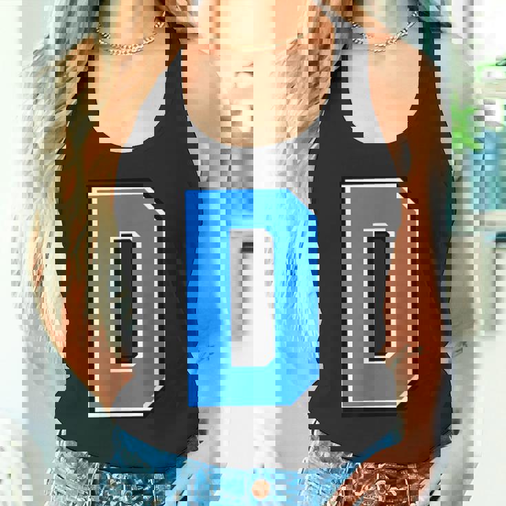 ダブリン郡 スカイブルー ネイビー アルファベット D ゲール語 フットボール ハーリング タンクトップ