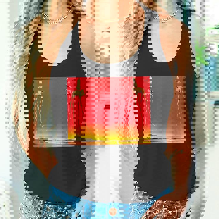 ダリ作 象 タンクトップ