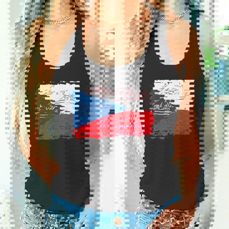 チェコの作曲家 ドヴォラック・ドラ・スメタナ チェコ タンクトップ