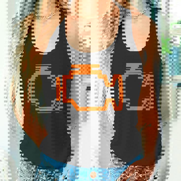 チューナーカー ガイ Ledチェックエンジンライト タンクトップ