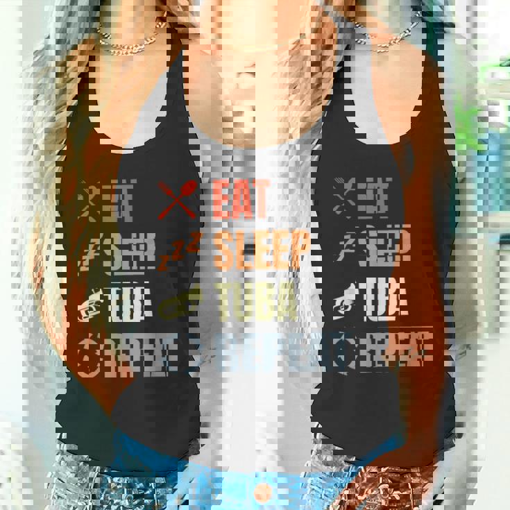 チューバ奏者スケジュール チューバ愛好家 金管楽器 タンクトップ