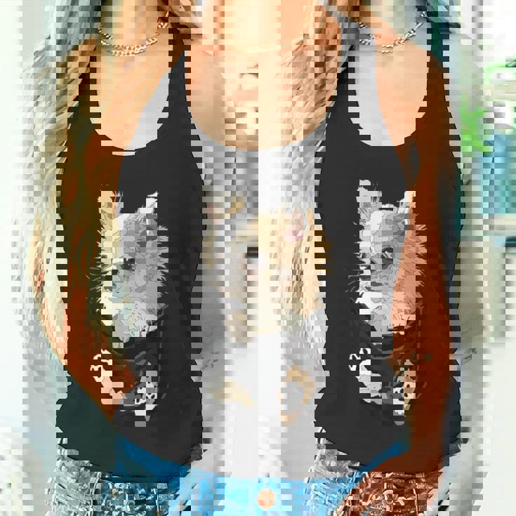 チワワ インポケット チワワ 長髪 チワワ 犬好き タンクトップ