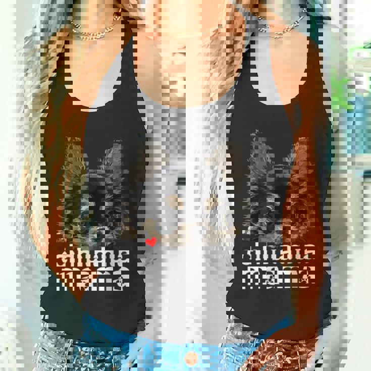 チワワ ママ チワワ 長髪 ママ ママ チワワ 犬 タンクトップ