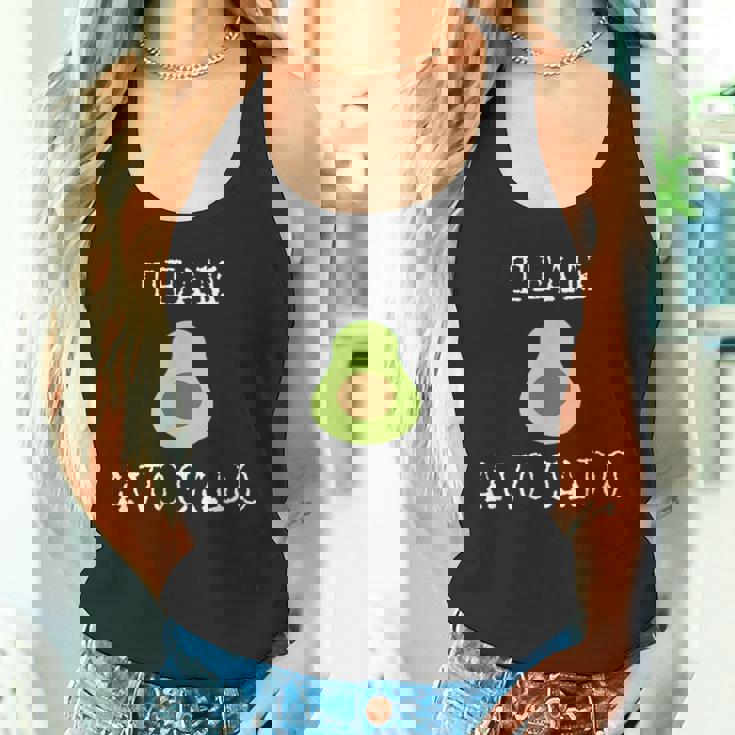 チームアボカドtシャツ 面白いアボカドシャツ ビーガン タンクトップ