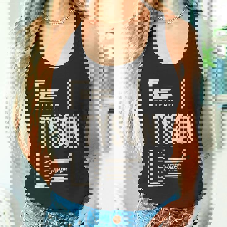 チームタイソン生涯メンバータイソン名 タンクトップ