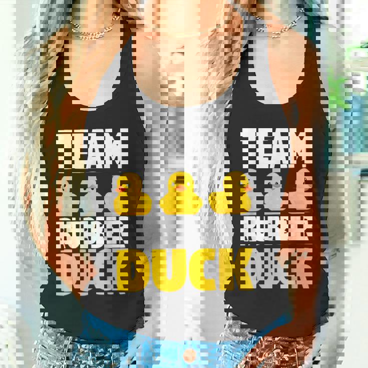 チームラバーダックラバーダック。 タンクトップ