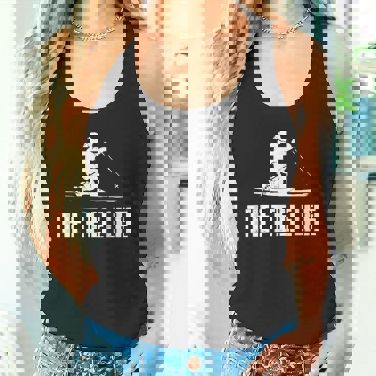 テレマーク スキーライフ タンクトップ