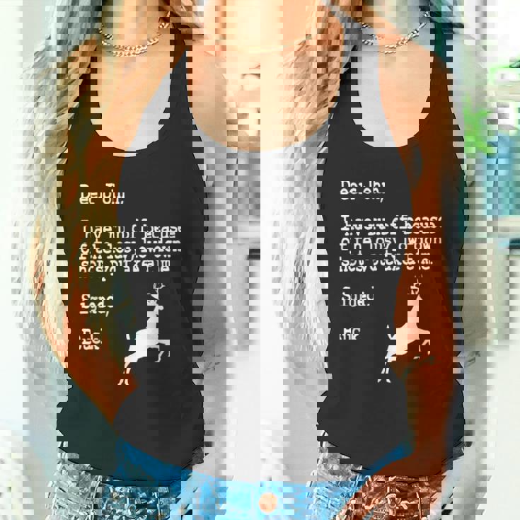 ディア・ジョン タンクトップ