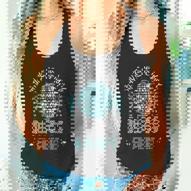 ディスコ衣装 レディース メンズ 70年代&80年代コスチューム This Is My Disco タンクトップ