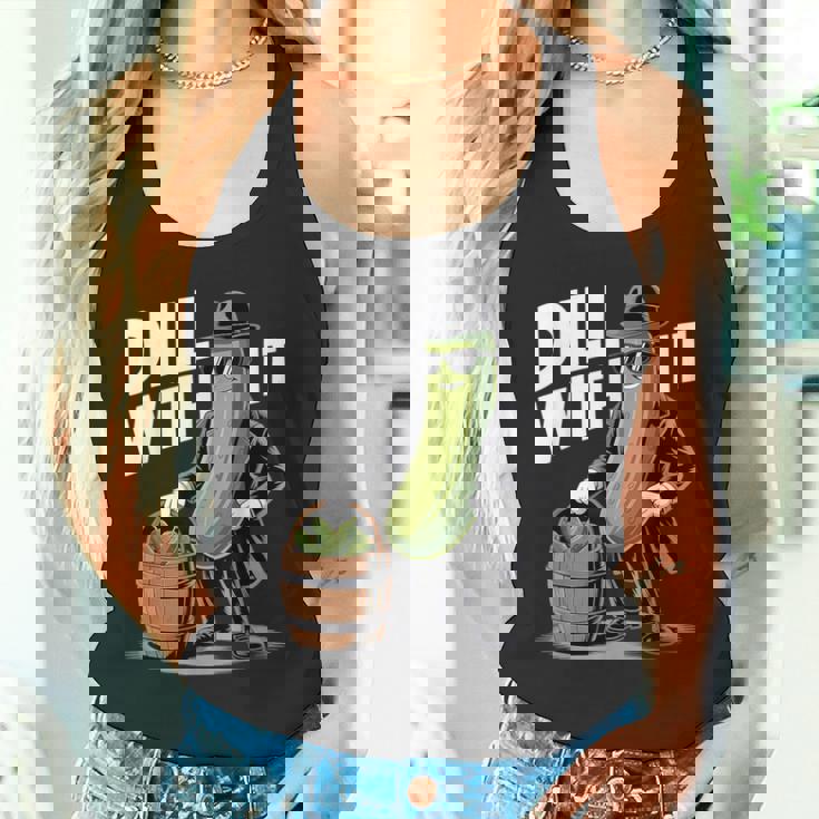 ディル ウィズ イット ピクルス キュウリ ピクルス おもしろピクルス タンクトップ