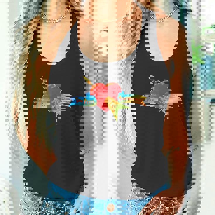 トム・ペティとハートブレイカーズのクラシックロゴ。 タンクトップ