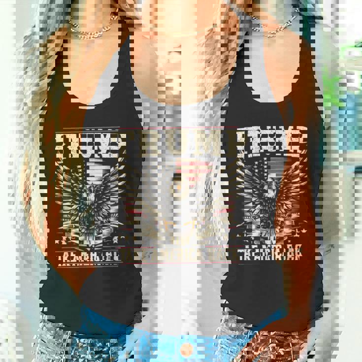 トランプ 2024 テイク・アメリカ・バック トランプ大統領 タンクトップ