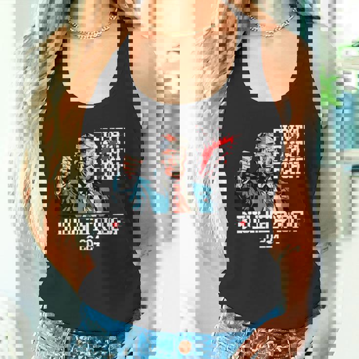 トランプ 防弾 ファイト ファイト ファイト タンクトップ