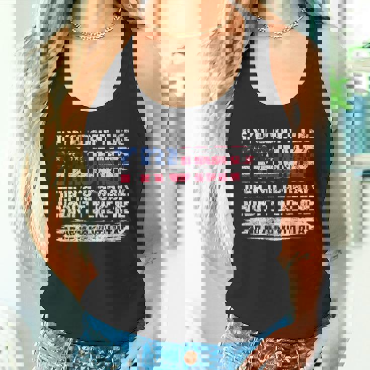 トランプが気に入らなければ、おそらく私を気に入らないでしょう タンクトップ