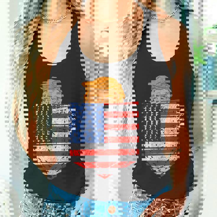 トランプ・イン・ユア・ポケットusa選挙 2024年7月4日のトランプ タンクトップ