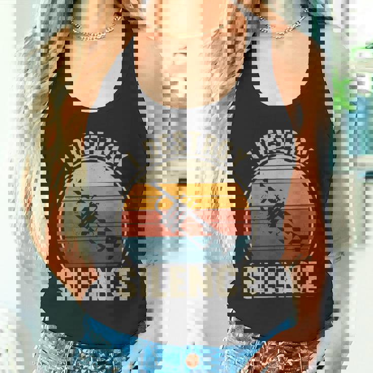 トランペット奏者 I Destroyilence Recto Trumpet Lovers タンクトップ