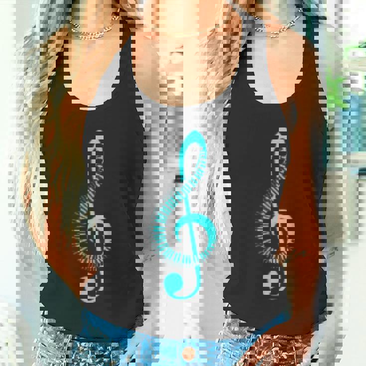 ト音記号の音符ピアノの象徴性ト音記号記号 タンクトップ