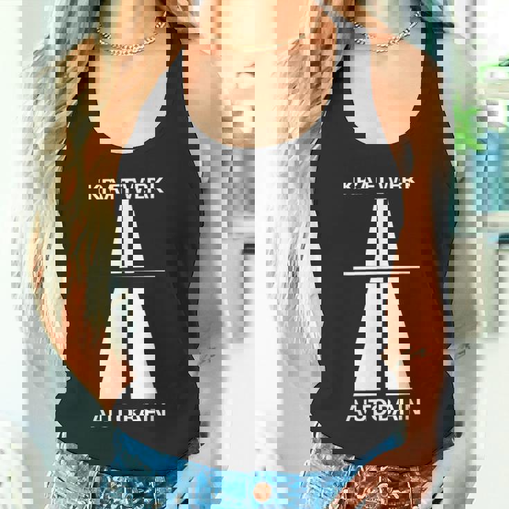 ドイツでの楽しい高速運転のためのクラフトワークアウトバーン タンクトップ