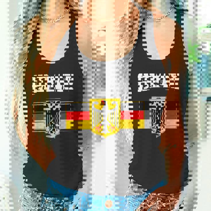 ドイツの国旗 ドイツの国章 タンクトップ