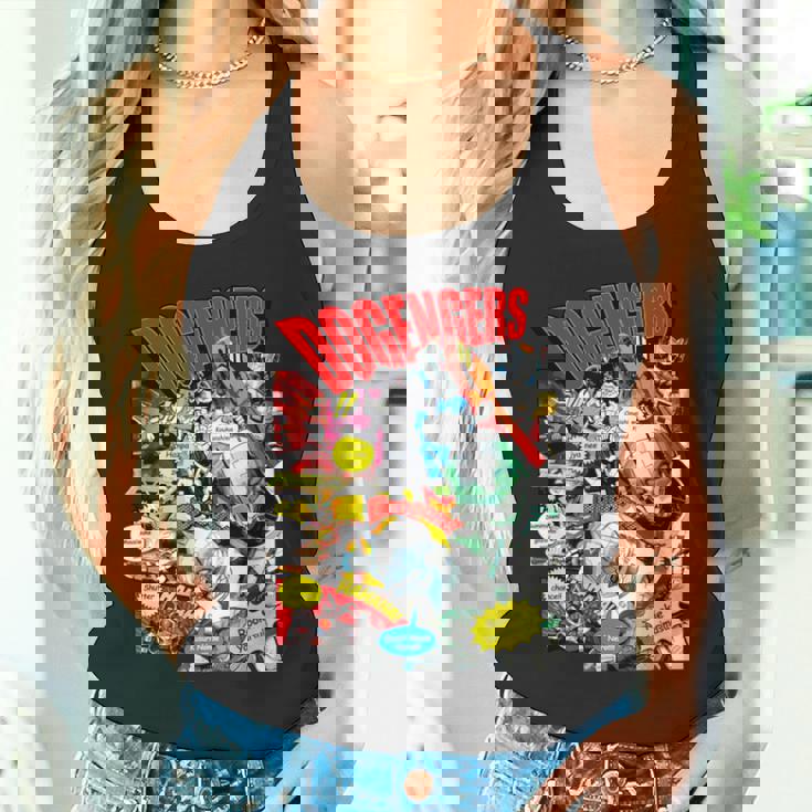 ドゲンジャーズ コミック風 タンクトップ