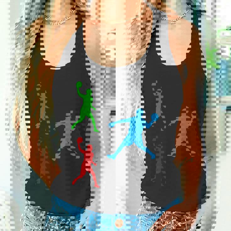 ドッジボール シルエット ドッジボール プレイヤーシルエット ドッジボール タンクトップ