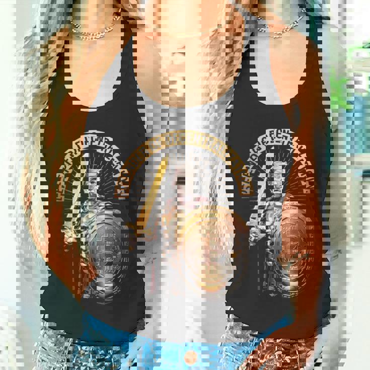 ドナルド・トランプ 暗号大統領 パロディー ミーム 面白い ビットコイン タンクトップ