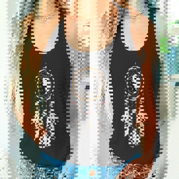 ドリーム キャッチャー、ネイティブ アメリカンの先住民族のドリーム キャッチャー タンクトップ