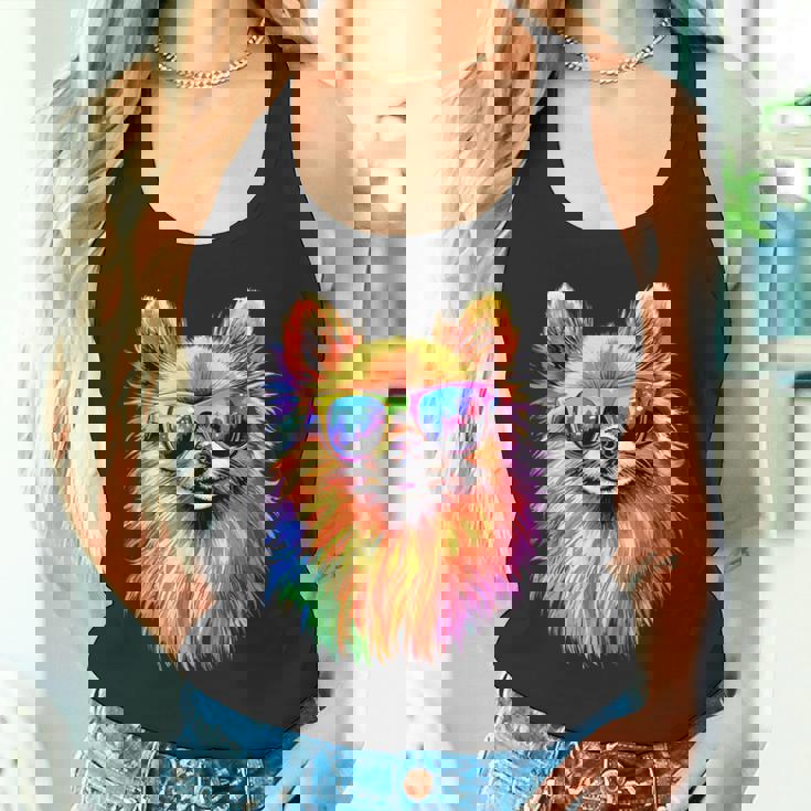 ドワーフ・スピッツ ポメラニアン ポム・スウィート・ジャーマン・スピッツ タンクトップ