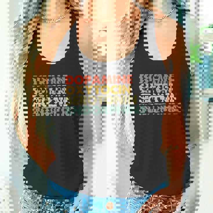 ドーパミン オキシトシン セロトニン エンドルフィン ハッピーホルモン タンクトップ