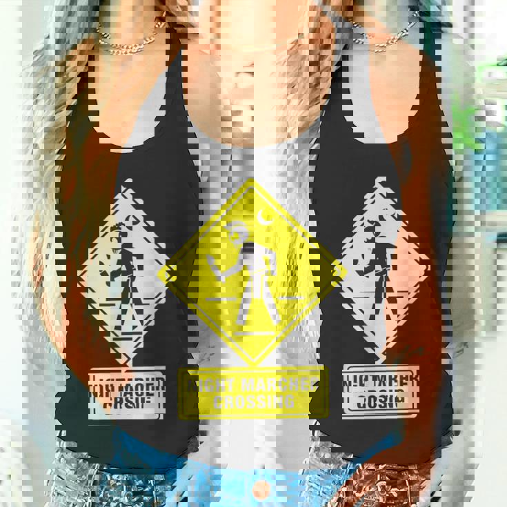 ナイトマーチャークロッシングハワイゴースト面白い タンクトップ