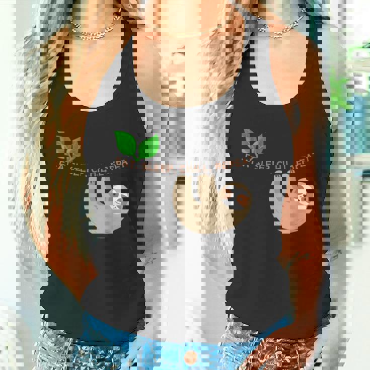 ナマケモノ まったり のんびり くつろぎ タンクトップ