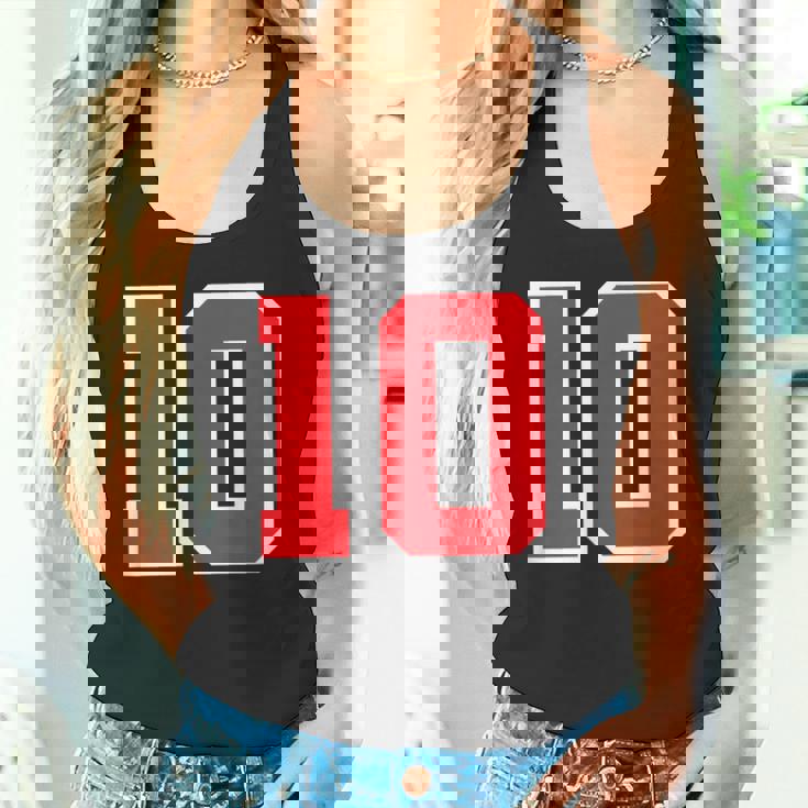 ナンバー10 スポーツジャージ 誕生日 年齢 ラッキーナンバー レッド ホワイト タンクトップ